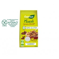 Muesli Sarrasin Chocolat Sans Gluten 300g-Evernat