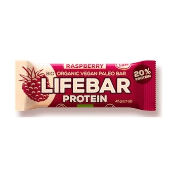 Lifebar Protein Raspberry - 47g - Lifefood