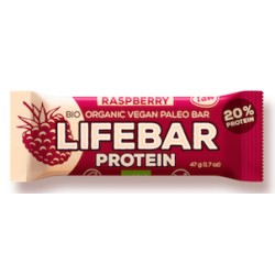 Lifebar Protein Raspberry - 47g - Lifefood