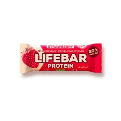 Lifebar Protein Strawberry - 47g - Lifefood