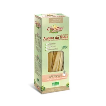 Aubier de Tilleul Sauvage Bio - Bâtonnets 200g - La Gravelline