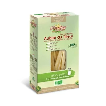 Aubier de Tilleul Sauvage Bio - Bâtonnets 400g - La Gravelline