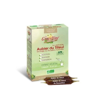 Aubier de Tilleul Sauvage Bio - 30 Ampoules de 10ml - La Gravelline