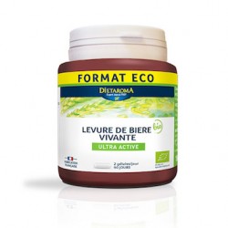 Levure de Bière Vivante Bio - 180 gélules - Dietaroma