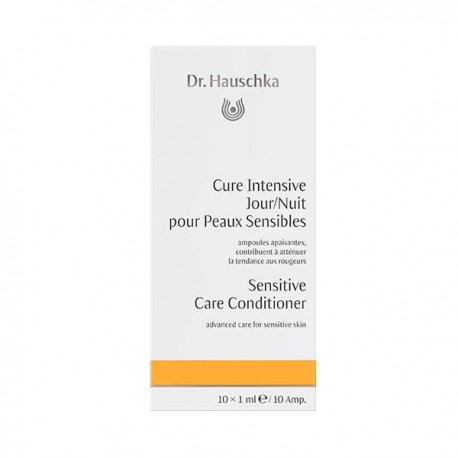 Cure Intensive Jour/Nuit Pour Peaux Sensibles - 10 Ampoules - Dr. Hauschka