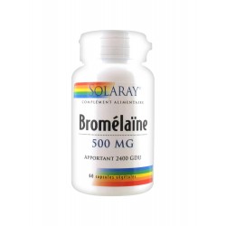 Bromélaïne - 60 Capsules Végétales - Solaray