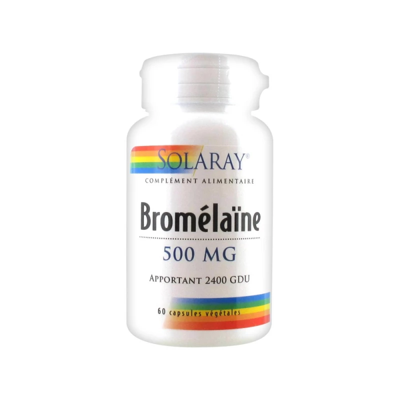 Bromélaïne - 60 Capsules Végétales - Solaray