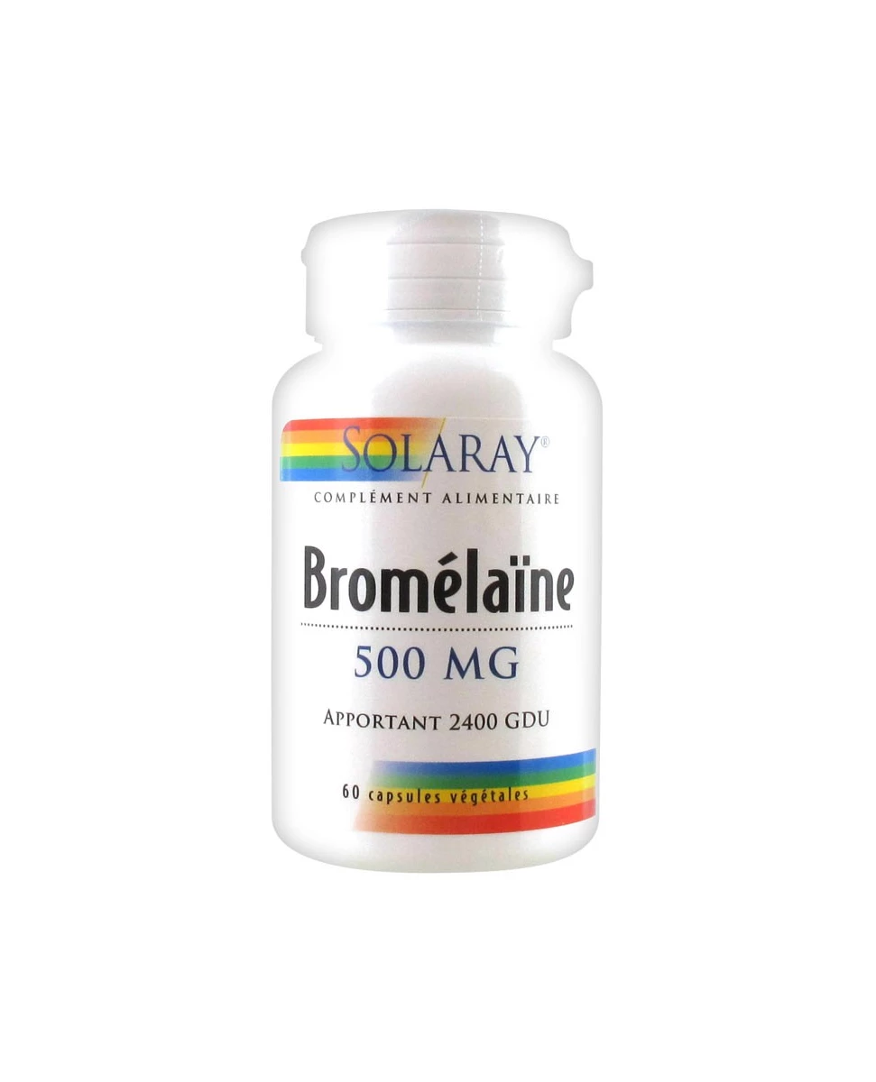 Bromélaïne - 60 Capsules Végétales - Solaray