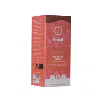 Coloration Végétale Châtain Clair Cuivré - 100g - Khadi
