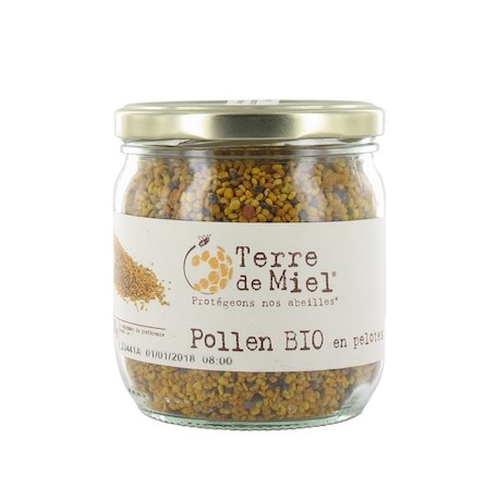 Pollen Bio en Pelotes - 250g - Terre de Miel