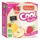 Cool Jus Pomme de France Framboise + Acérola - 4x90g - Vitabio