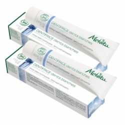 Dentifrice Dents Blanches - 2x75ml - Melvita