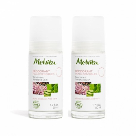 Déodorant Peaux Sensibles - 2x50ml - Melvita