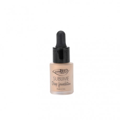 Sublime Drop Foundation 02 - 15ml - Purobio