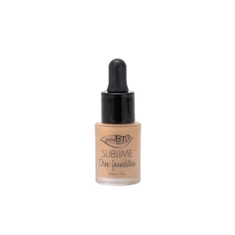 Sublime Drop Foundation 02 - 15ml - Purobio