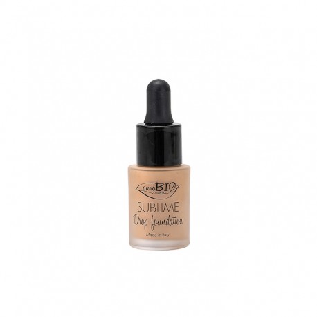 Sublime Drop Foundation 02 - 15ml - Purobio