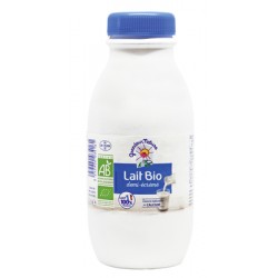 Lait Bio Demi-Ecrémé - 50cl - Grandeur Nature