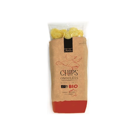 Chips Ondulées Allégées en Sel - 200gr - Natur'Avenir