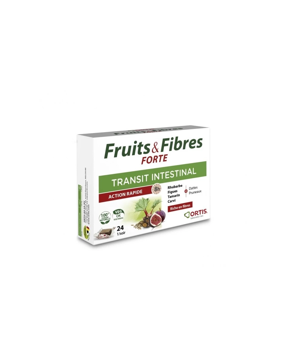 Fruits & Fibres Forte - 24 Cubes - Ortis