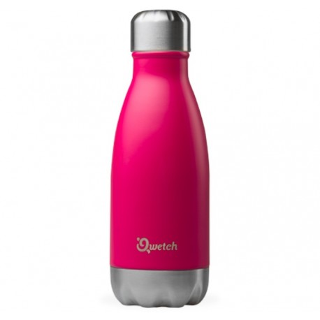 Bouteille Nomade Isotherme - Magenta - 260ml - Qwetch