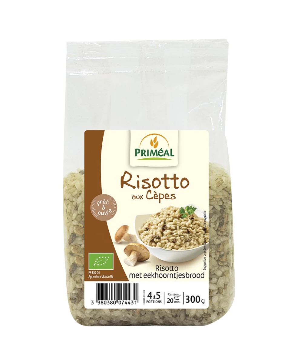 Risotto aux Cèpes 300g-Priméal