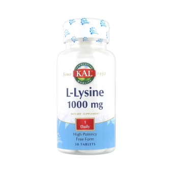 L-Lysine 1000mg - 50 Comprimés - Kal