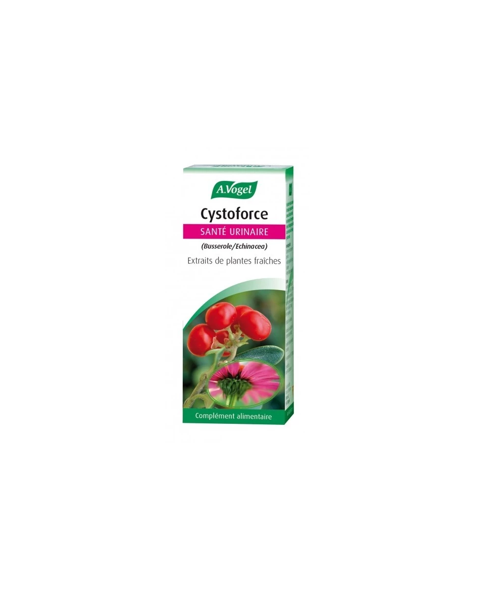 Cystoforce Santé Urinaire - Extraits de Plante Fraiche - 50ml - A.Vogel