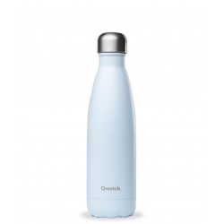 Bouteille Nomade Isotherme - Pastel Bleu - 500ml - Qwetch