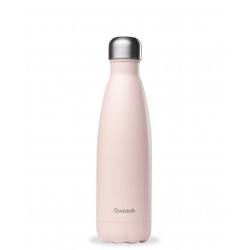 Bouteille Nomade Isotherme - Pastel Rose - 500ml - Qwetch