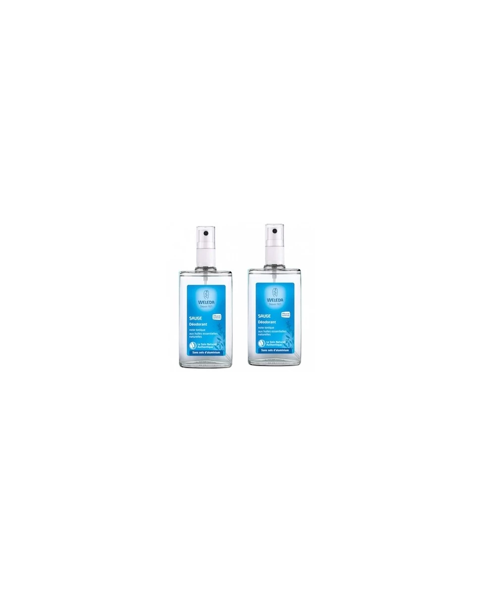 Déodorant Sauge - Le 2ème à -40% - 2x100ml - Weleda