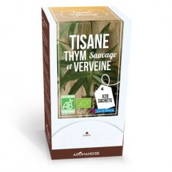 Tisane Thym Sauvage Verveine Bio - 20 Sachets - Aromandise