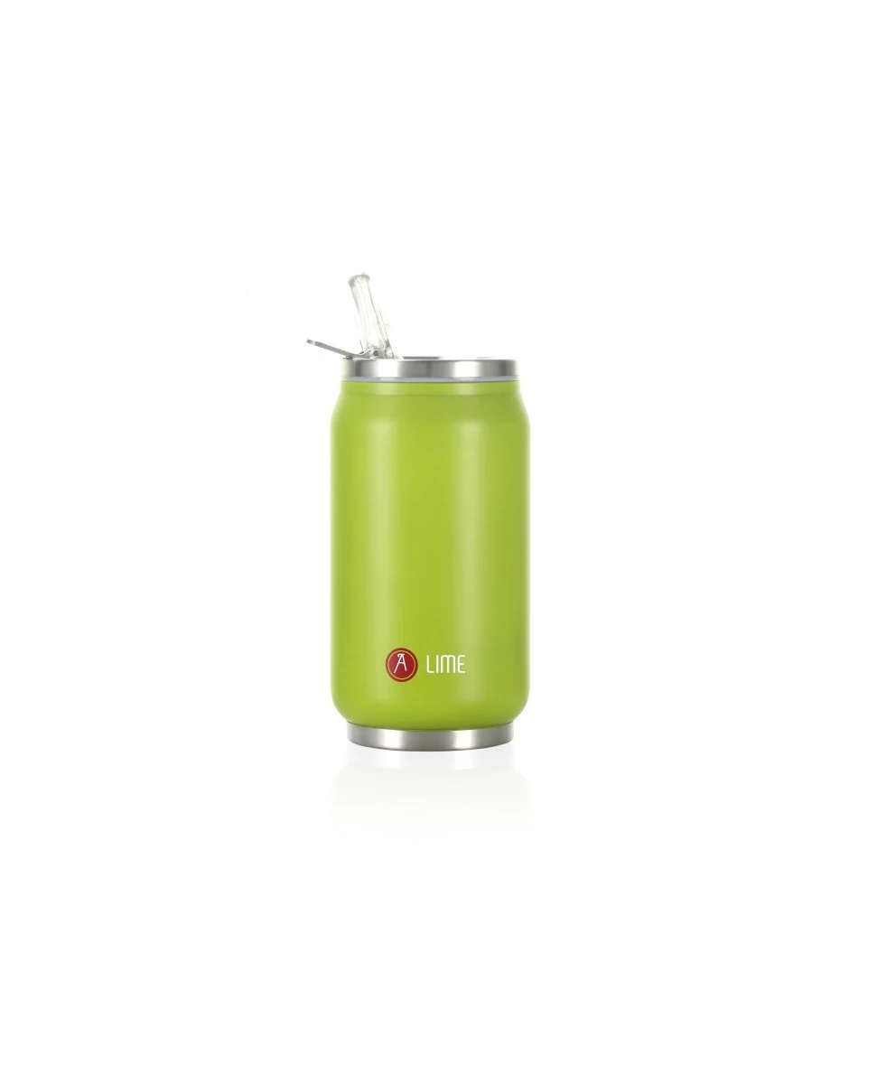 Pull Can'it Mug Isotherme Vert Mat - 280ml - Les Artistes Paris