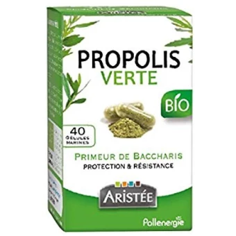 Propolis Verte Bio - 40 Gélules - Pollenergie