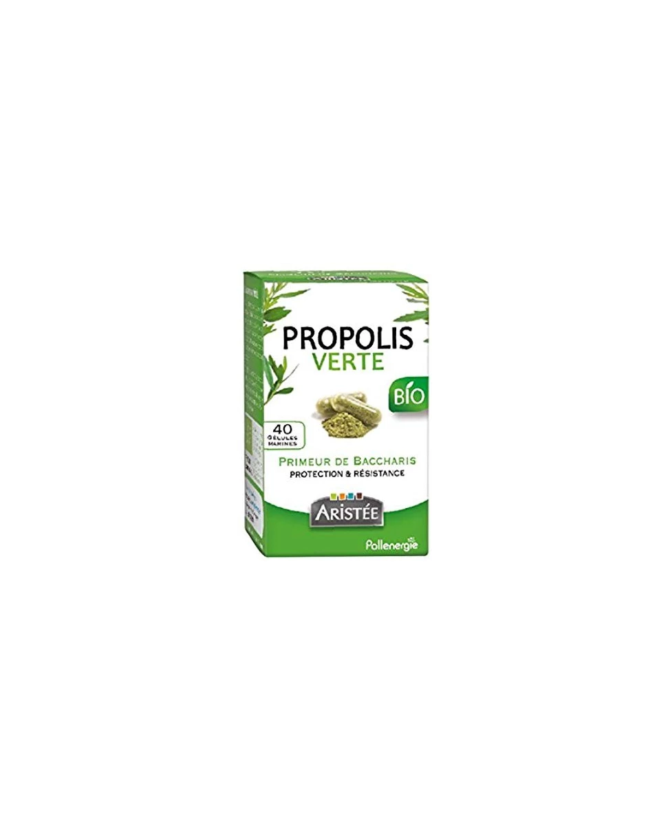 Propolis Verte Bio - 40 Gélules - Pollenergie