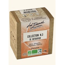 Collection N.3 "Se detoxifier"- 4x5 infusettes -Le comptoir d'herboristerie