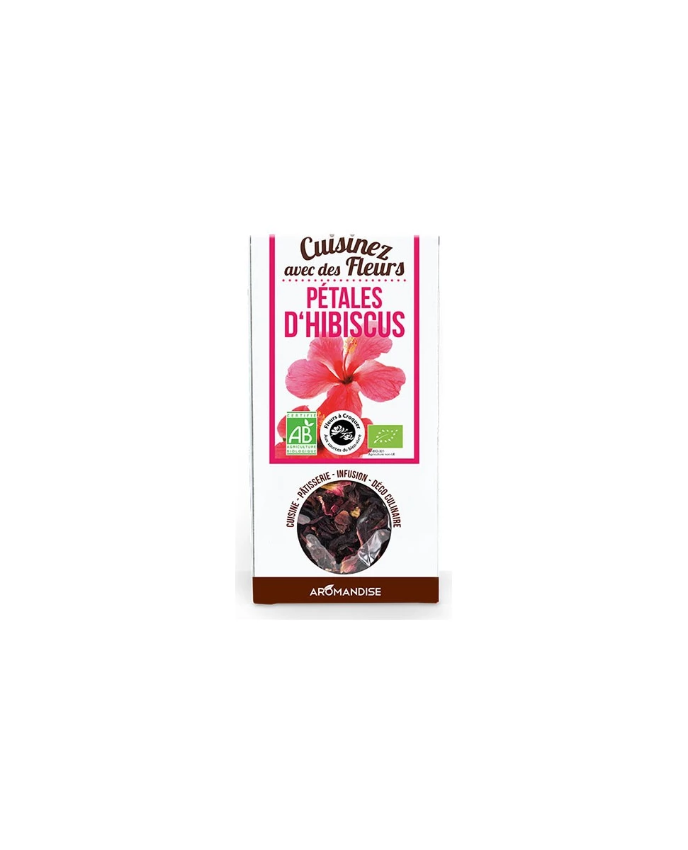 Pétales d'Hibiscus Bio - 80g - Aromandise
