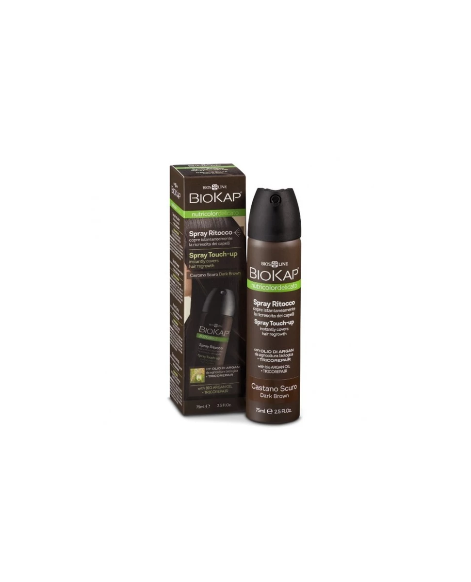 Spray Retouche Châtain Foncé - 75ml - Biokap