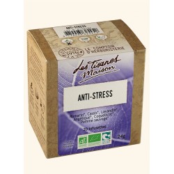 Tisane anti stress - 20 infusettes- Le Comptoir d'Herboristerie