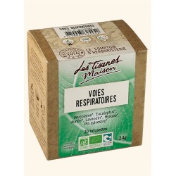 Tisane Voies Respiratoires - 20 infusettes- Le Comptoir d'Herboristerie