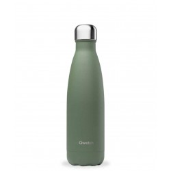 Bouteille Nomade Isotherme - Granite Kaki - 500ml - Qwetch