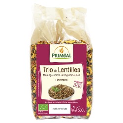 Trio de Lentilles 500g-Priméal