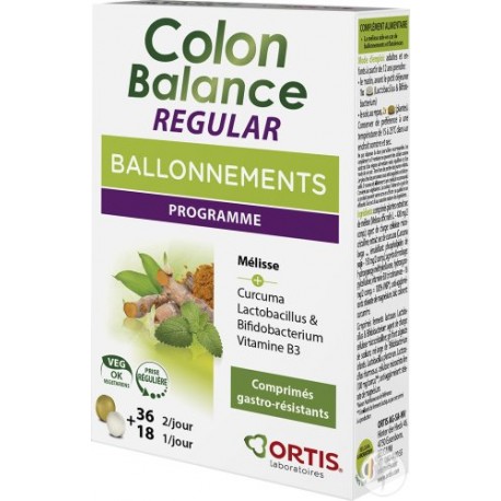 Colon Balance Régular - Comprimés - Ortis