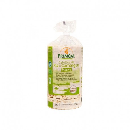 Galettes de Riz de Camargue nature 130g-Priméal