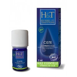 Huile Essentielle Ciste - 2ml - Herbes et Traditions