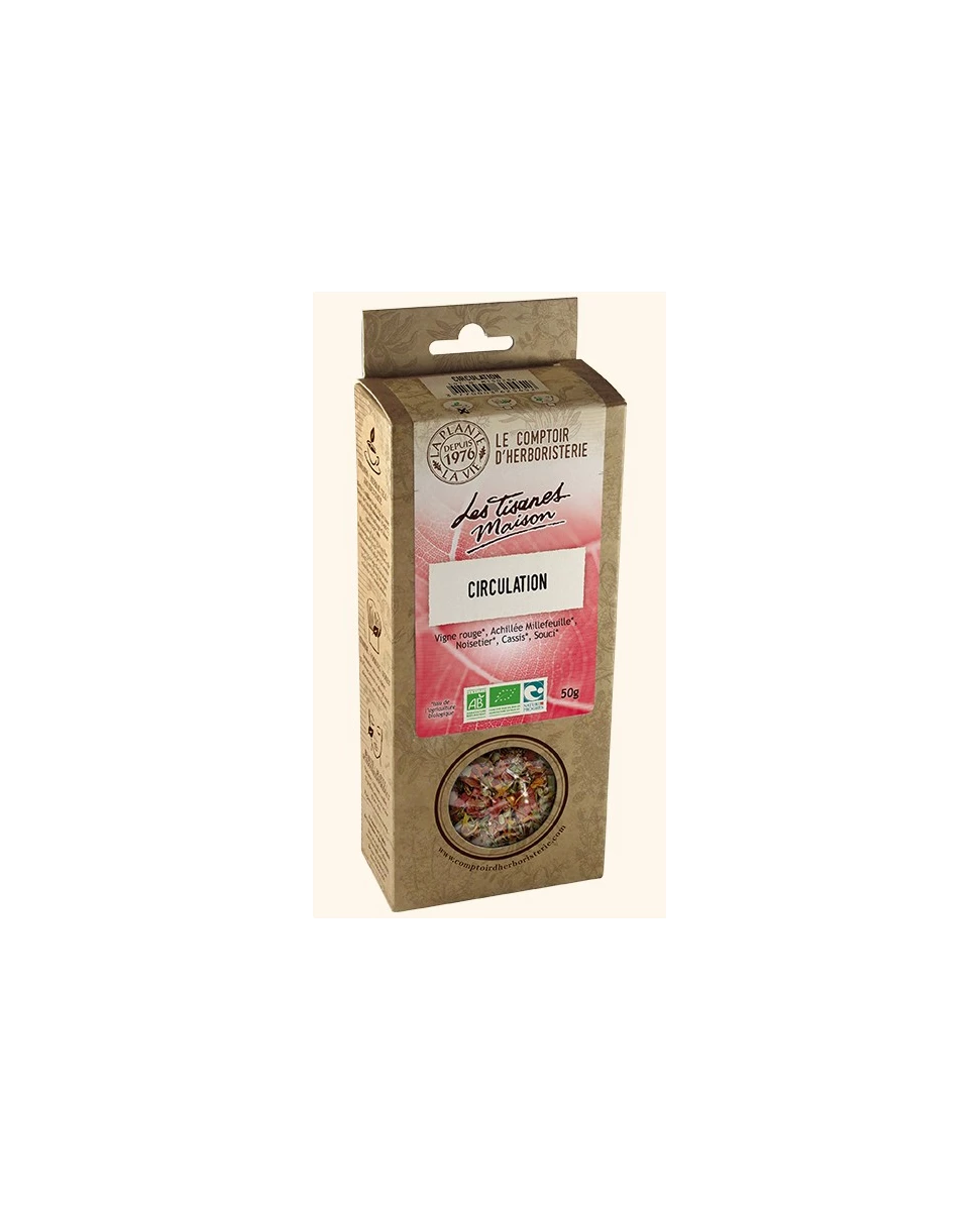 Tisane Circulation - 50g- Le Comptoir d'Herboristerie
