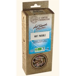 Tisane Nuits paisibles - 50g- Le Comptoir d'Herboristerie