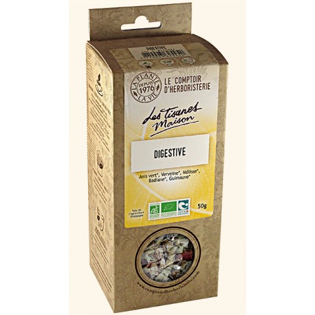 Tisane Digestive - 50g- Le Comptoir d'Herboristerie