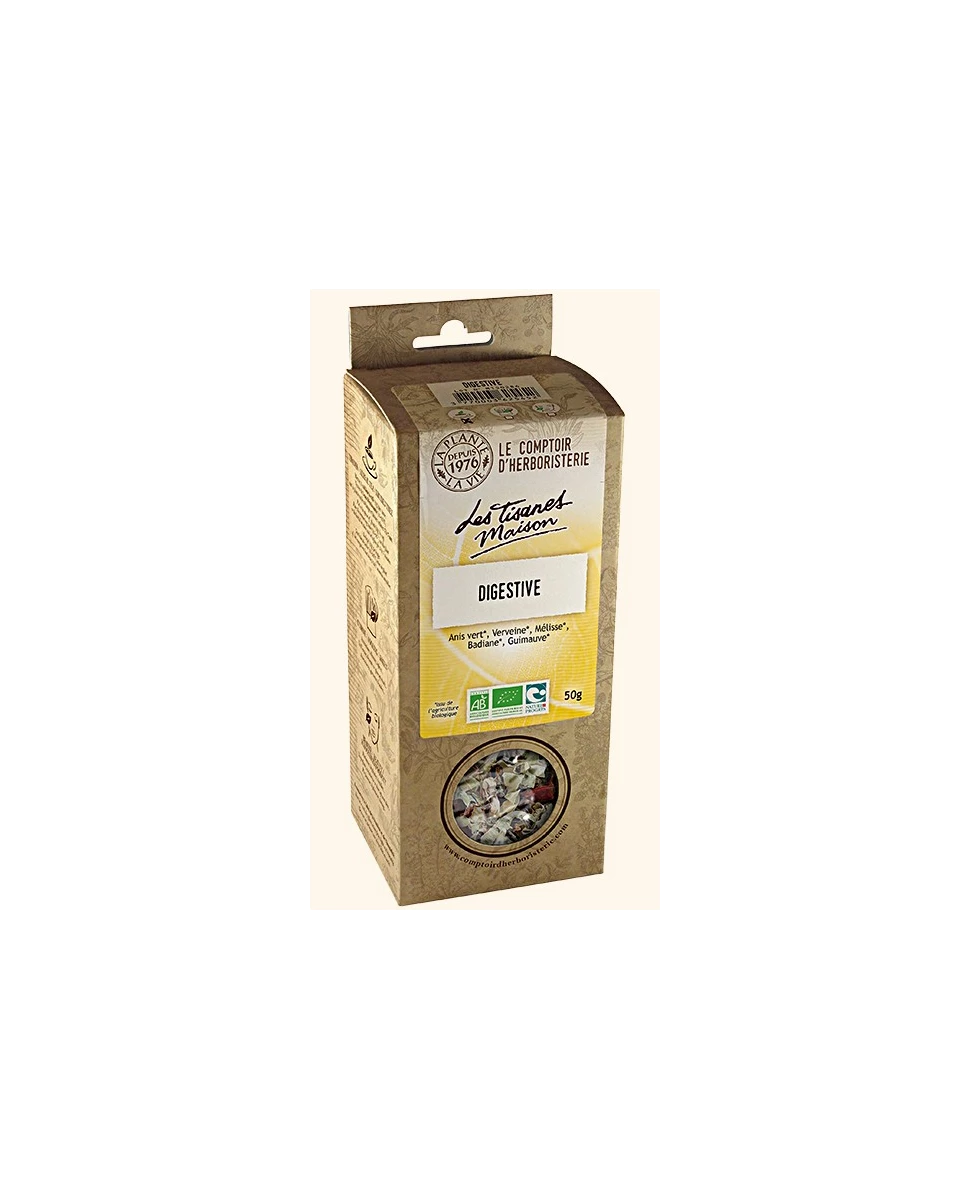 Tisane Digestive - 50g- Le Comptoir d'Herboristerie