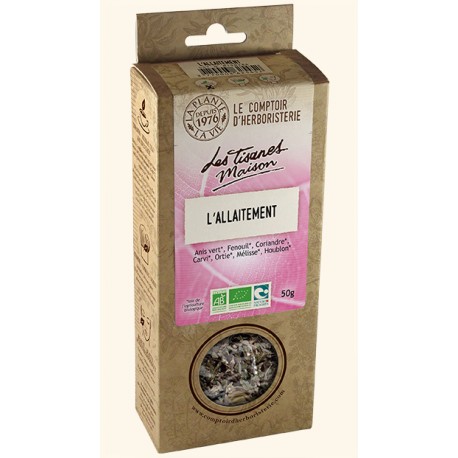 Tisane Allaitement - 50g- Le Comptoir d'Herboristerie