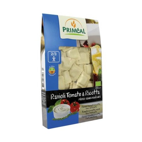 Ravioli Tomate & Ricotta 250g-Priméal